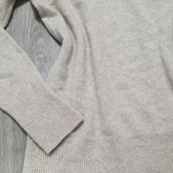 Alex Marie Beige Turtleneck Sweater - Picture 2 of 5
